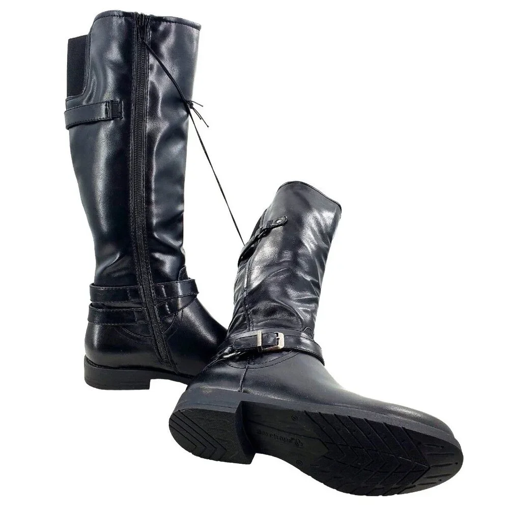 Baretraps 6.5 Boots Tall Woman Carmella Horse Riding Knee-High Shoes Equestrian